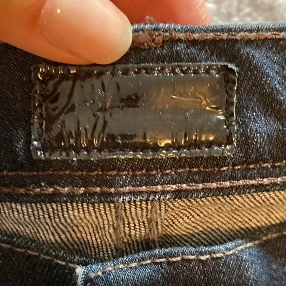 MOTHER Dark Indigo Flare Wide-Leg Jeans - Picture 6 of 8